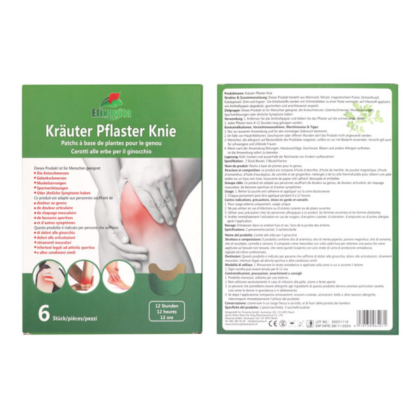 Original Kräuterpflaster Knie - 6 Stk. – Image 4