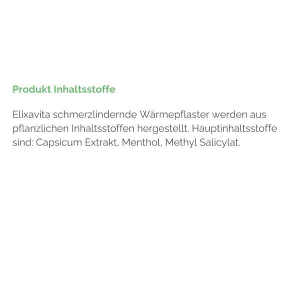 Original Wärme-Pflaster Capsicum - 10 Stk. – Bild 2