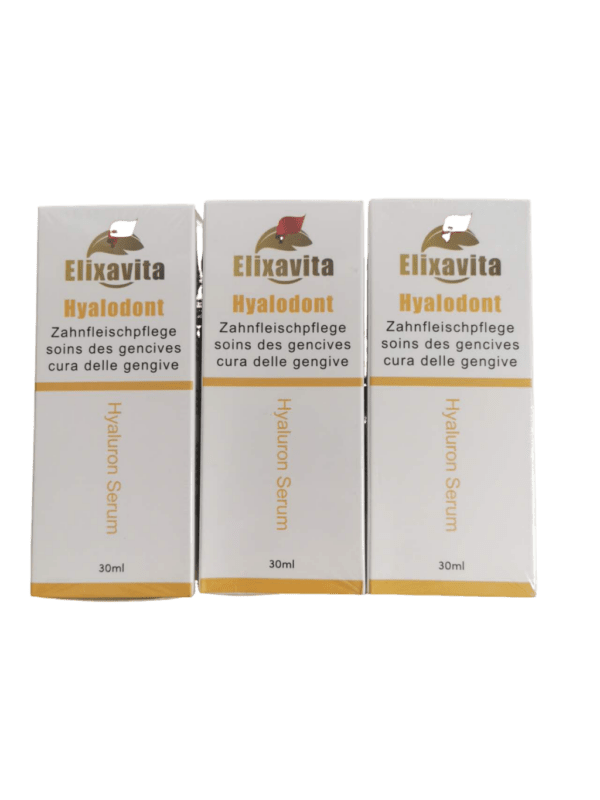 HYALODONT - Hyaluron Zahnfleisch Gel 3er Vorteilspack