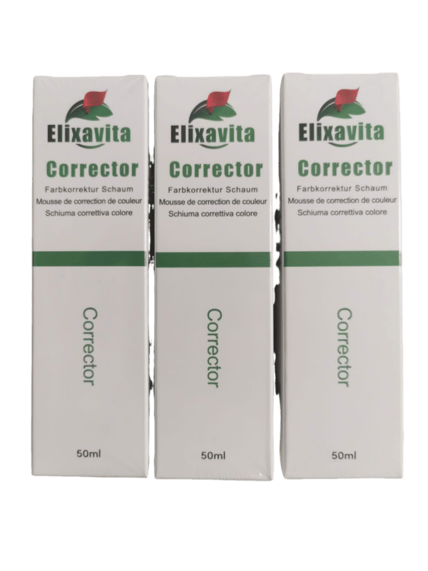 Elixavita Corrector Schaum 3er Vorteilspack